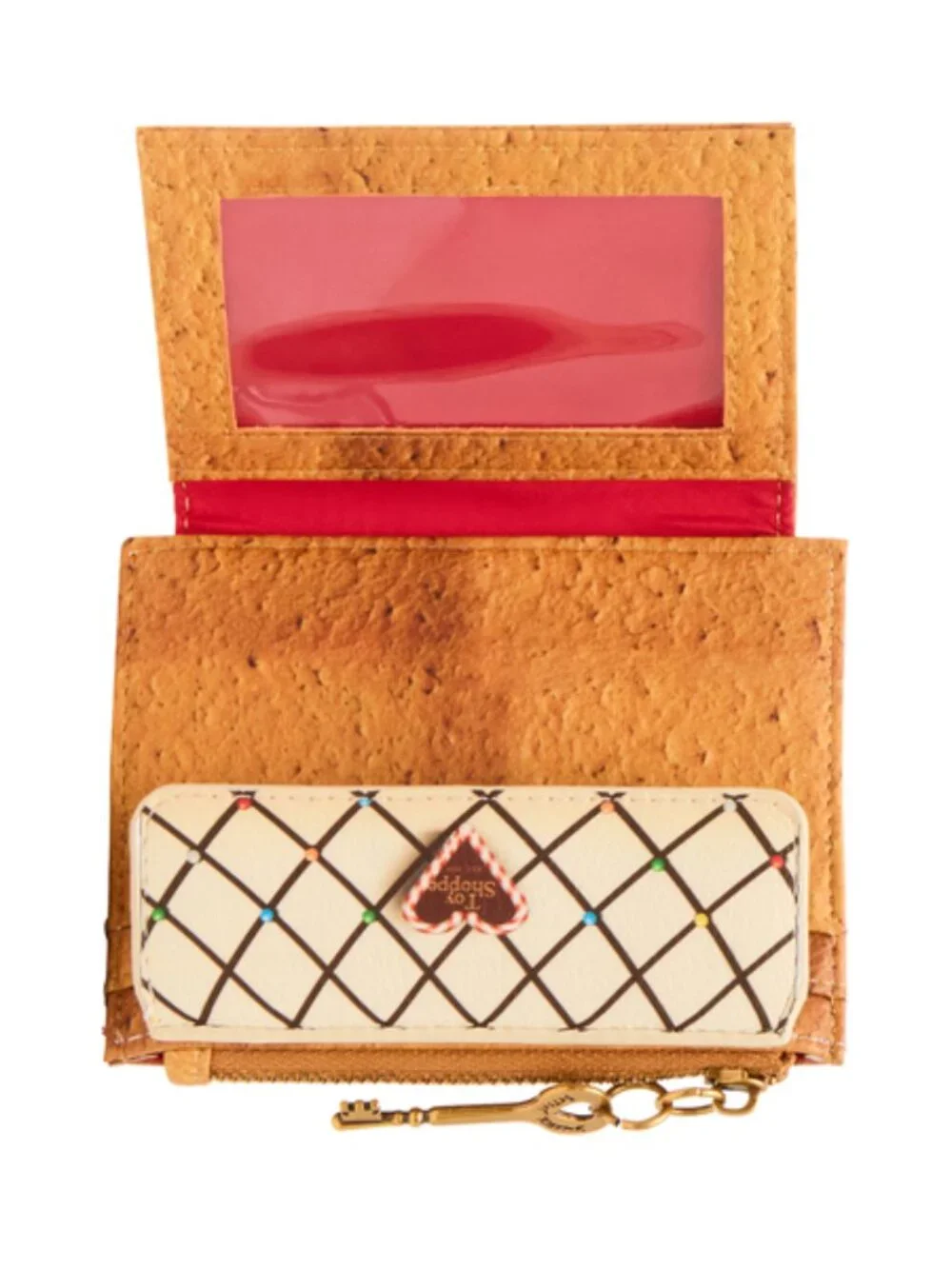 Betsey Johnson Kitsch Treat Me Right Toy Shop BiFold Wallet Holiday 2026 NWT